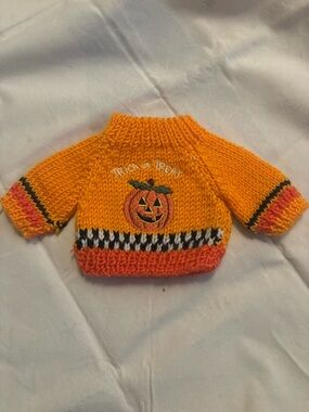 Hand-Knit Doll or Teddy Bear Sweaters